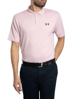 Under Armour Golf Matchplay Polo Shirt - Pink