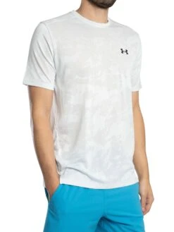 Under Armour Tech Vent Jacquard T-Shirt - Distant Grey/Black 3 Under Armour Tech Vent Jacquard T-Shirt - Distant Grey/Black -Standout Store 55199b