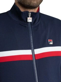 Fila Jason Colour Block Track Jacket - Navy/Red/White -Standout Store 55318d