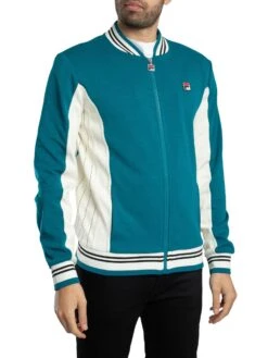 Fila Settanta Track Jacket - Deep Lagoon/Gardenia/Black