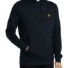 Lyle & Scott Logo Pullover Hoodie - Dark Navy -Standout Store 55376a