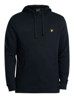 Lyle & Scott Logo Pullover Hoodie - Dark Navy -Standout Store 55376e