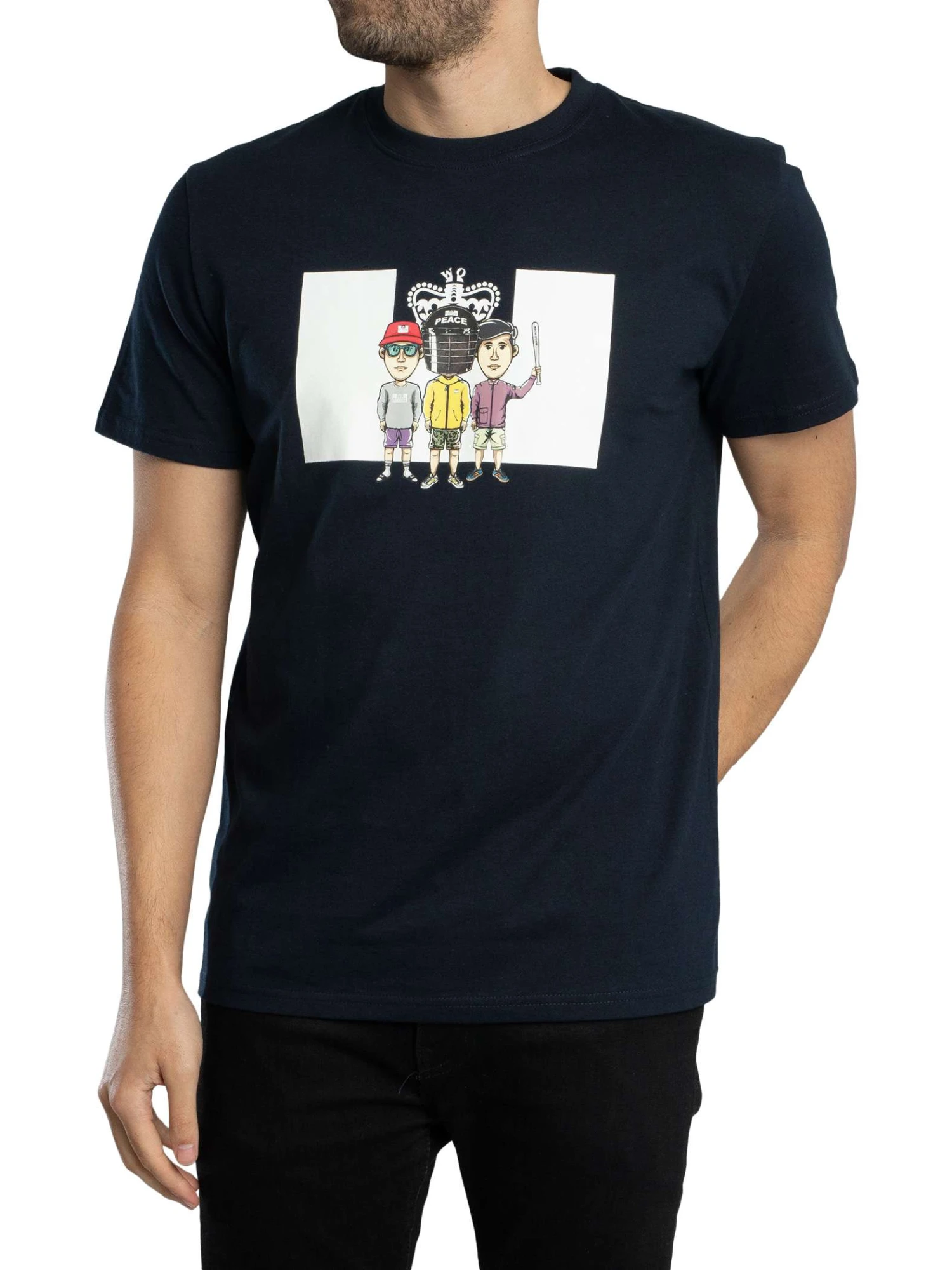 Weekend Offender Weekend Graphic T-Shirt - Navy Weekend Offender Weekend Graphic T-Shirt - Navy -Standout Store 55538a