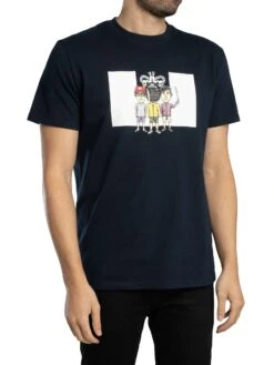 Weekend Offender Weekend Graphic T-Shirt - Navy 3 Weekend Offender Weekend Graphic T-Shirt - Navy -Standout Store 55538b