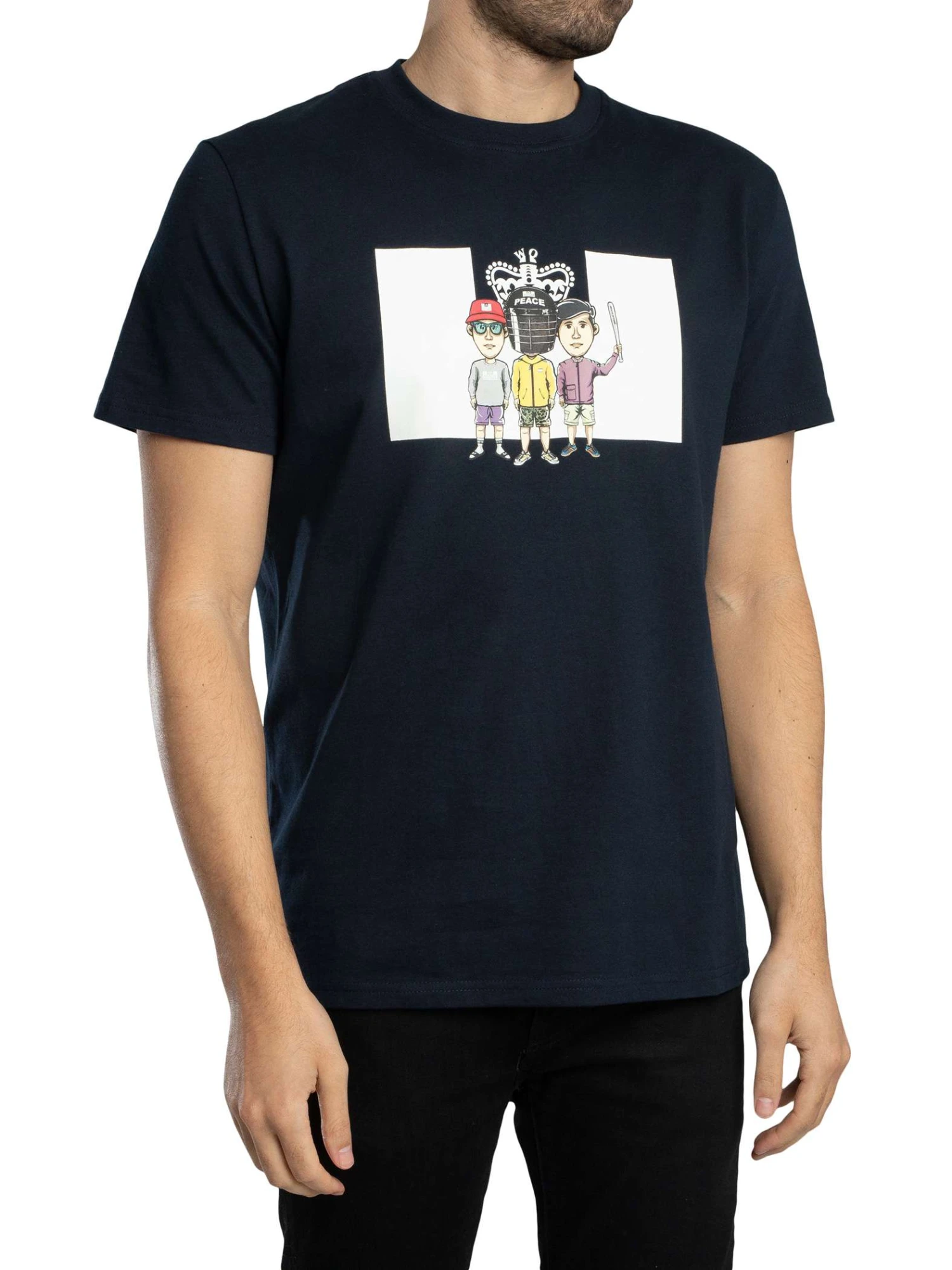 Weekend Offender Weekend Graphic T-Shirt - Navy Weekend Offender Weekend Graphic T-Shirt - Navy -Standout Store 55538b