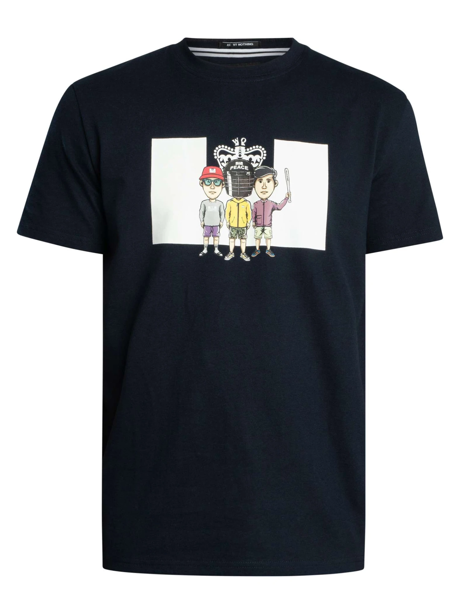 Weekend Offender Weekend Graphic T-Shirt - Navy Weekend Offender Weekend Graphic T-Shirt - Navy -Standout Store 55538e