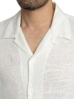 Antony Morato Jakarta Short Sleeved Shirt - Cream 5 Antony Morato Jakarta Short Sleeved Shirt - Cream -Standout Store 55632d