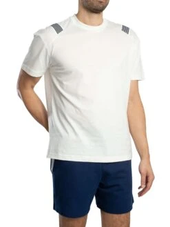 EA7 Logo T-Shirt - Star White