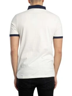 Fila Panatta 2 Polo Shirt - Gardenia/Navy/Red -Standout Store 55679c