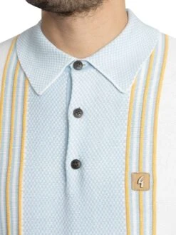 Gabicci Hadon Polo Shirt - White 5 Gabicci Hadon Polo Shirt - White -Standout Store 55689d