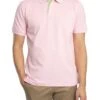GANT Regular Contrast Pique Polo Shirt - California Pink