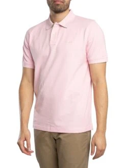 GANT Regular Contrast Pique Polo Shirt - California Pink -Standout Store 55701c