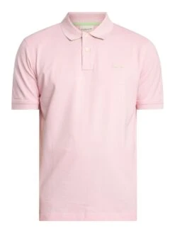 GANT Regular Contrast Pique Polo Shirt - California Pink -Standout Store 55701g