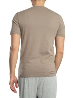 HUGO 3 Pack Lounge Crew T-Shirts - Black/Brown/Green -Standout Store 55702d