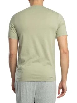 HUGO 3 Pack Lounge Crew T-Shirts - Black/Brown/Green -Standout Store 55702j