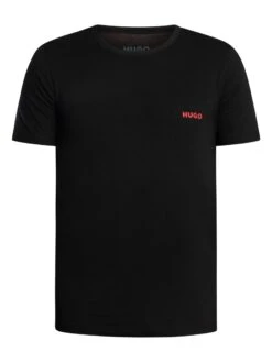 HUGO 3 Pack Lounge Crew T-Shirts - Black/Brown/Green -Standout Store 55702r