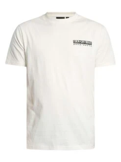 Napapijri Relaxed Vignoni Back Graphic T-Shirt - White Whisper 6 Napapijri Relaxed Vignoni Back Graphic T-Shirt - White Whisper -Standout Store 55735e