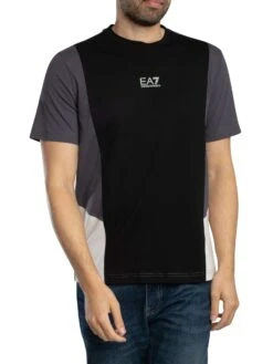 EA7 Centre Logo T-Shirt - Black