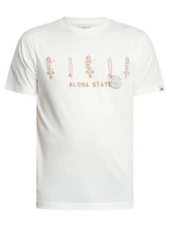 Replay Graphic T-Shirt - Off White -Standout Store 55898e