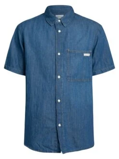 Calvin Klein Jeans Regular Denim Short Sleeved Shirt - Medium -Standout Store 55997e