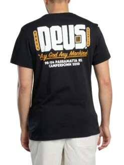 Deus Ex Machina Outage T-Shirt - Black -Standout Store 56005c