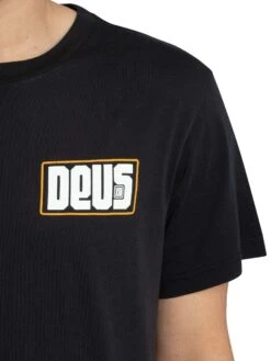 Deus Ex Machina Outage T-Shirt - Black -Standout Store 56005d