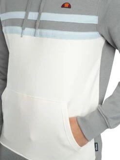 Ellesse Foretti Pullover Hoodie - Grey/Off White -Standout Store 56013d