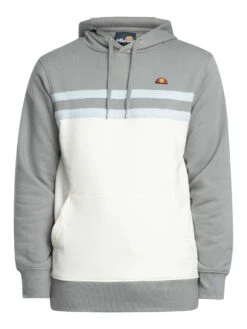 Ellesse Foretti Pullover Hoodie - Grey/Off White -Standout Store 56013e