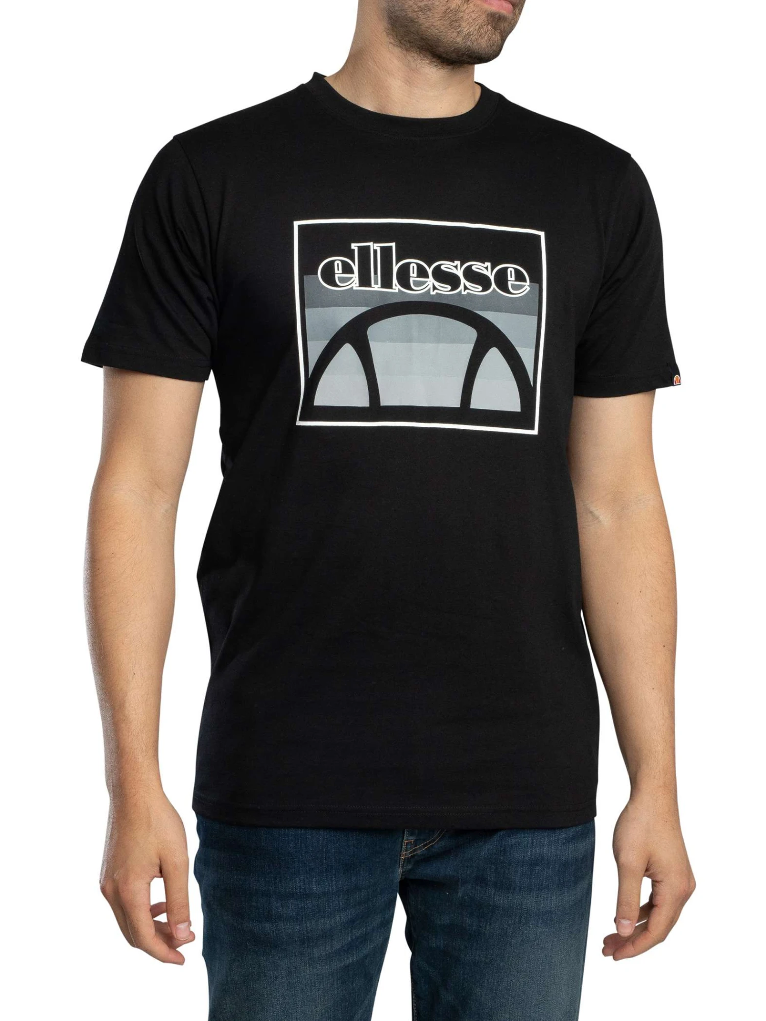 Ellesse Shader T-Shirt - Black Ellesse Shader T-Shirt - Black -Standout Store 56031a