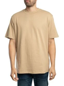 HUGO Dapolino Logo T-Shirt - Medium Beige
