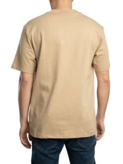 HUGO Dapolino Logo T-Shirt - Medium Beige -Standout Store 56038c