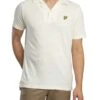 Lyle & Scott Linen Revere Collar Polo Shirt - Natural 1 Lyle & Scott Linen Revere Collar Polo Shirt - Natural -Standout Store 56055a