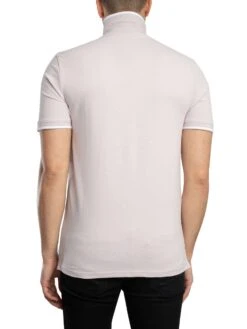 Lyle & Scott Tipped Polo Shirt - Iris/White -Standout Store 56059c