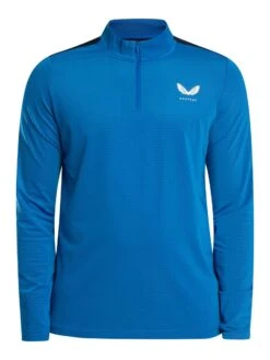 Castore Active Mesh Quarter Zip Top - Ultra Blue/Navy -Standout Store 56189g