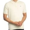 GANT Textured Cotton Polo Shirt - Cream -Standout Store 56226a
