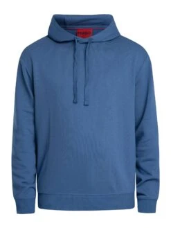 HUGO Dapo Pullover Hoodie - Medium Blue -Standout Store 56227e