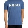 HUGO Dulivio Graphic T-Shirt - Medium Blue -Standout Store 56230a
