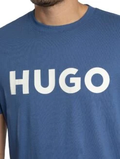 HUGO Dulivio Graphic T-Shirt - Medium Blue -Standout Store 56230d