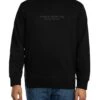Armani Exchange Shadow Brand Sweatshirt - Black -Standout Store 56350a