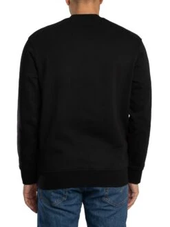 Armani Exchange Shadow Brand Sweatshirt - Black -Standout Store 56350c