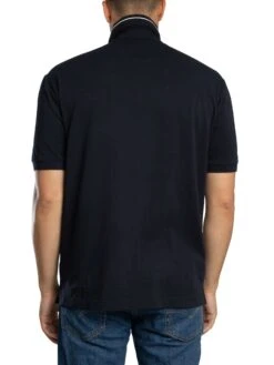 Armani Exchange Trim Logo Polo Shirt - Deep Navy 4 Armani Exchange Trim Logo Polo Shirt - Deep Navy -Standout Store 56351c