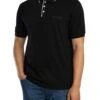 Armani Exchange Trim Logo Polo Shirt - Black -Standout Store 56352a