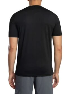 EA7 Ventus 7 Chest Logo T-Shirt - Black -Standout Store 56398c