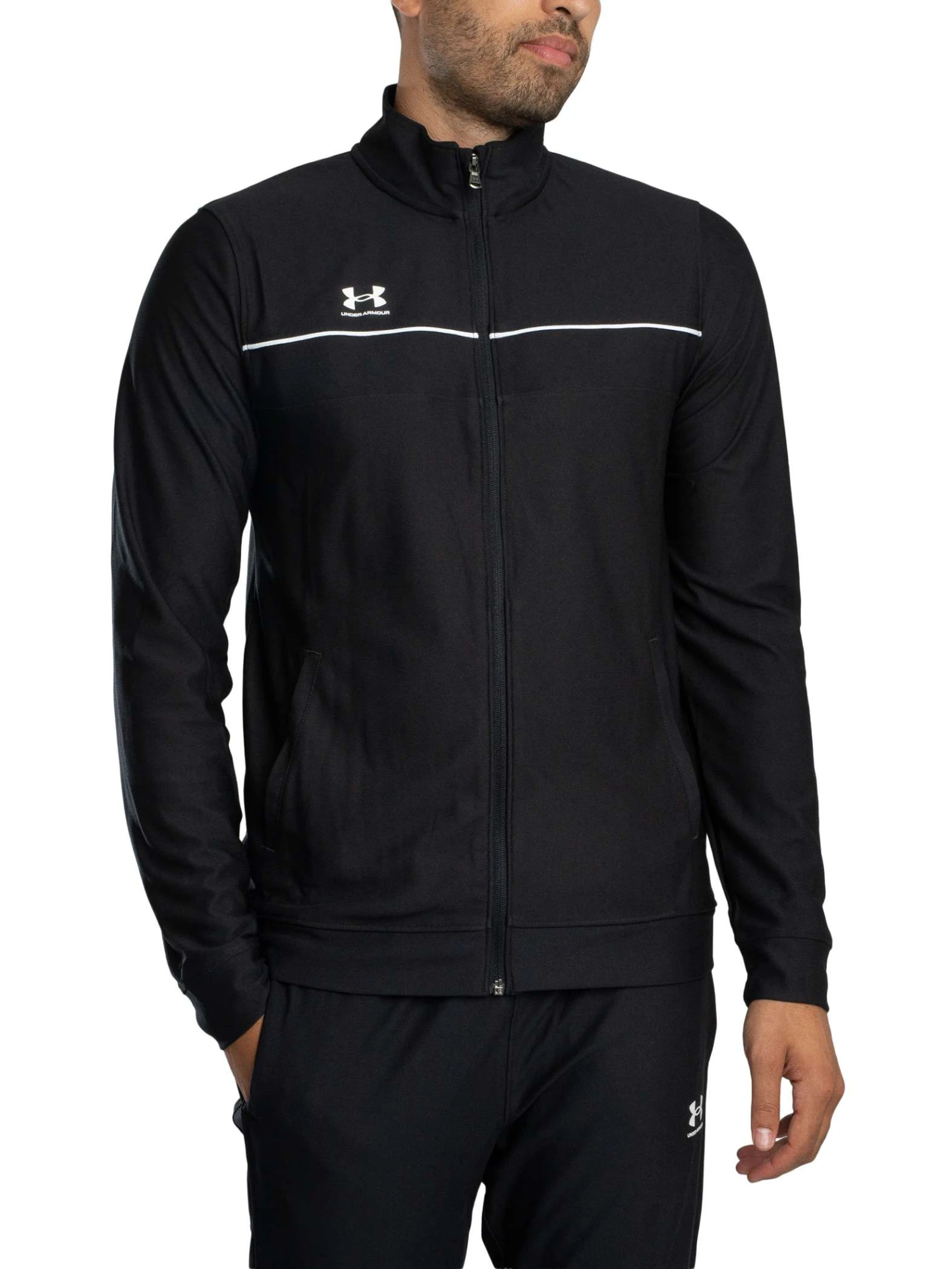 Under Armour Challenger Line Tracksuit - Black Under Armour Challenger Line Tracksuit - Black -Standout Store 56444b
