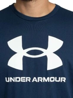 Under Armour Sport Style Logo Loose T-Shirt - Academy/White -Standout Store 56459d