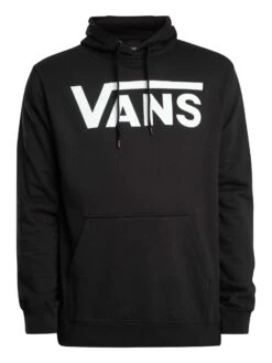 Vans Classic Graphic Pullover Hoodie - Black/White -Standout Store 56471e