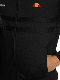 Ellesse Rimini Track Jacket - Black Mono -Standout Store 56544d