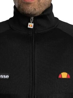 Ellesse Rimini Track Jacket - Black Mono -Standout Store 56544e