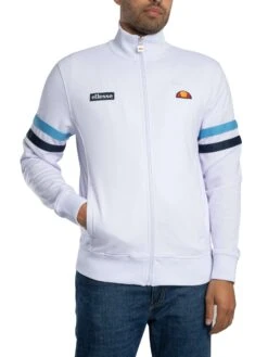 Ellesse Roma Track Jacket - White