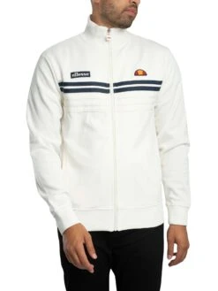 Ellesse Vicenza Track Jacket - Off White